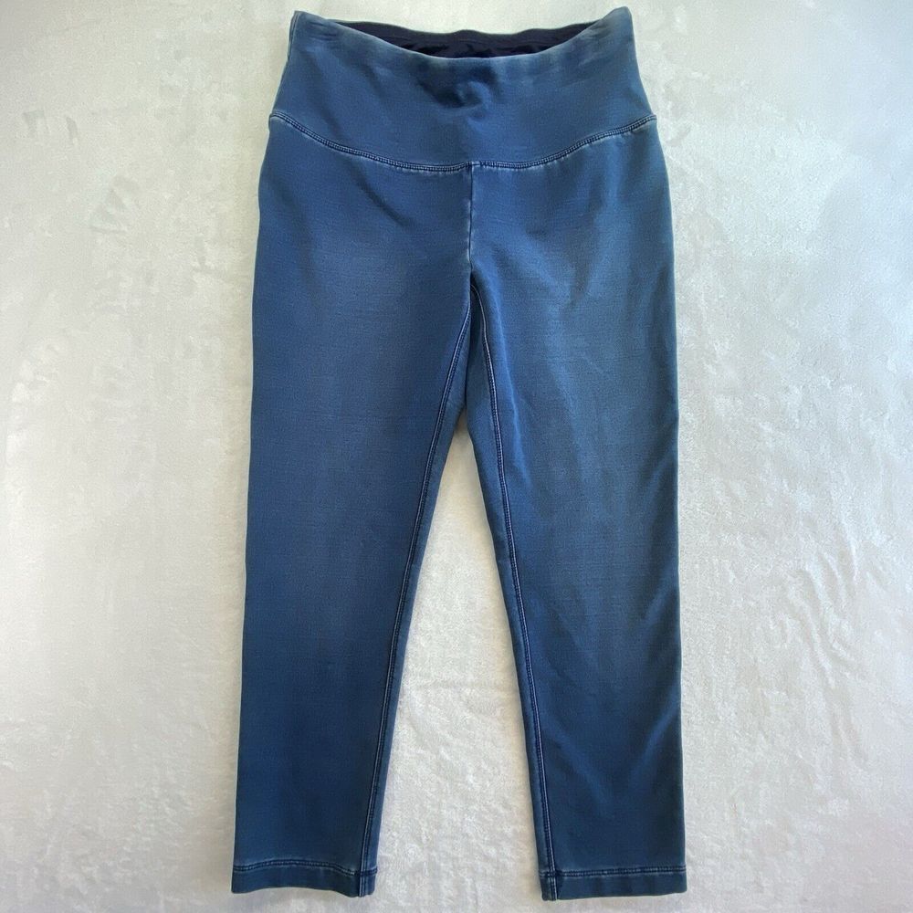 Chico's Jeggings Womens 0 Small blue Denim stretch cotton blend‎